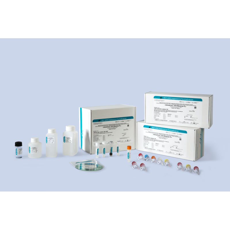 Набор реагентов для определения РНК АмплиСенс® HCV-Монитор-FL