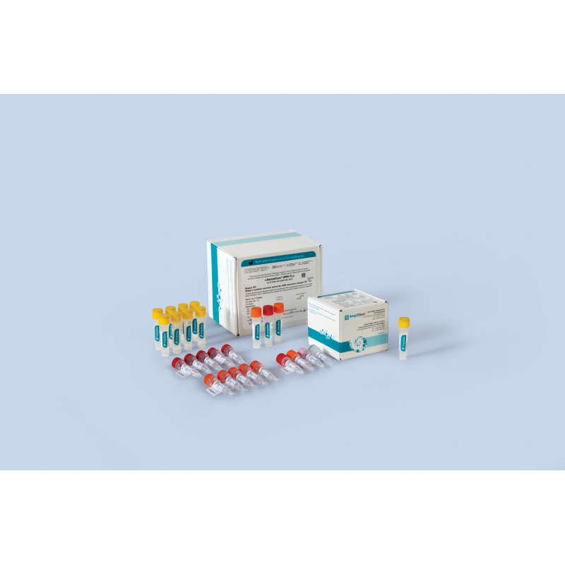 Наб.р-в д/в-я PНК в-а З.Нила в биол-м м-ле м-м полимер.цеп.р-и (ПЦР) с гибрид.-флуор.дет-й АмплиСенс® WNV-FLФ-т FRT,50F,ПЦР-к