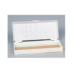 Коробка-штатив для 50 предметных стекол