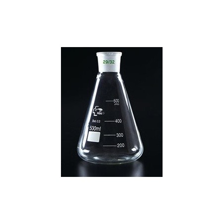 Колба КН-1-250 29/32 ТС со шкалой с притертой пробкой (Китай)