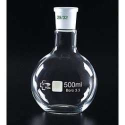 Колба П-1-100-29/32 круглая плоскодонная  без притертой пробки