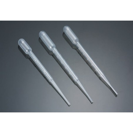 Пипетка Пастера 0,5мл капиллярная, РЕ, длина 65мм, стерильная  в инд. упаковке