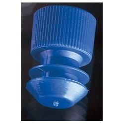 Пробка для пробирок 16х100мм, синий, РЕ