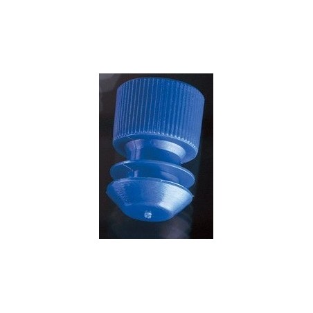 Пробка для пробирок 16х100мм, синий, РЕ