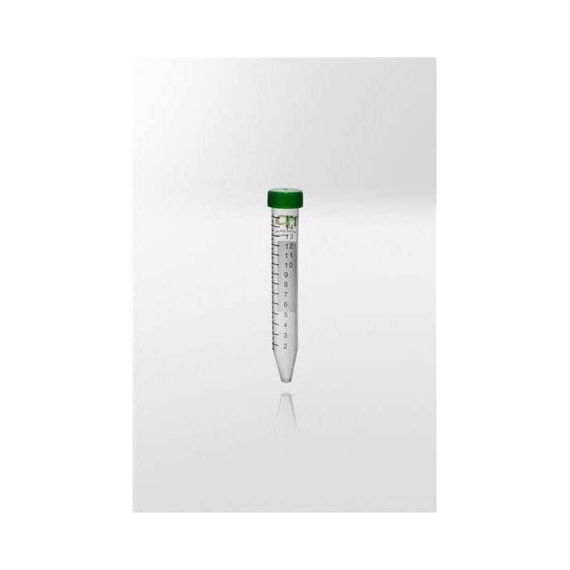 Пробирка 15мл PP коническая, с крышкой, ДНК/РНК свободная (стерильная) (уп-25шт)