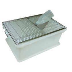 Клетка M-5 (475х350х200мм) для мышей и крыс со съёмным поддоном
