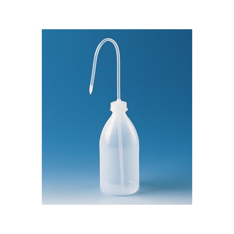 Бутыль-промывалка 250мл PE-LD  с крышкой отдельно