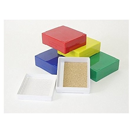 Коробка-штатив для 25 предметных стекол