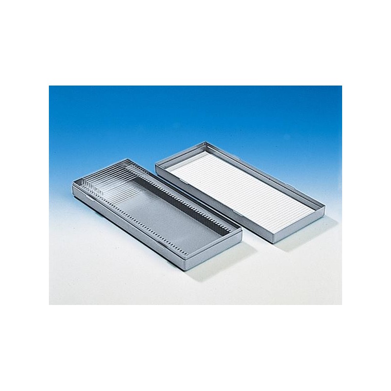 Коробка-штатив для 50 предметных стекол