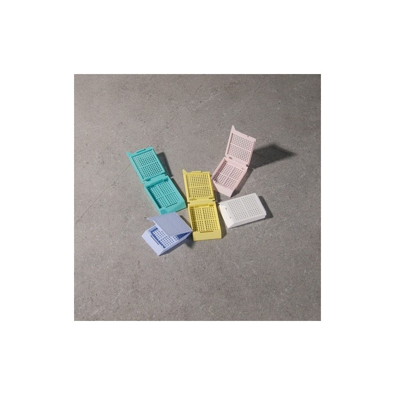 Кассета биопсийная с квадратными отверстиями, белая