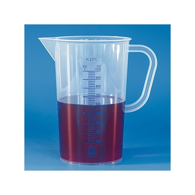 Мензурка 1000 мл, с ручкой и носиком (Германия) (40810)