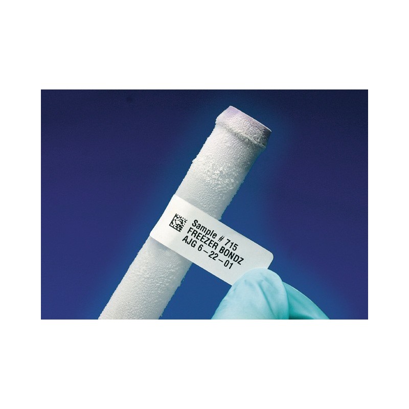 Этикетка маркировочная 31,75х9,53мм, диапазон использования до -196С