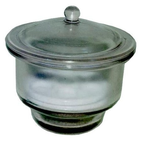 Эксикатор 240х360мм без крана с фарфоровой вставкой