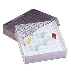 Штатив для криопробирок 1,5мл, 64 гнездa