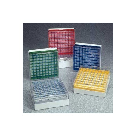 Штатив для криопробирок 1,2-2,0мл, 81 гнездо