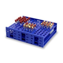 Штатив для пробирок 13-16мм на 216 гнёзд, синий