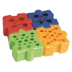 Штатив Pazzle  для пробирок 15мл (9), 50мл (4), 1,5/2мл (8), 1,5/2мл (4)