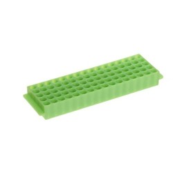 Штатив для микропробирок 1,5-2,0мл, 80 гнезд, зеленый