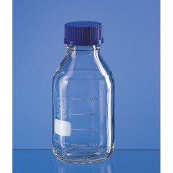 Бутыль 2000мл светлое стекло, закручивающая крышка, градуированный