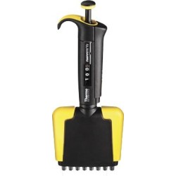 Пипетка-дозатор 30-300мкл Black 8-канальная