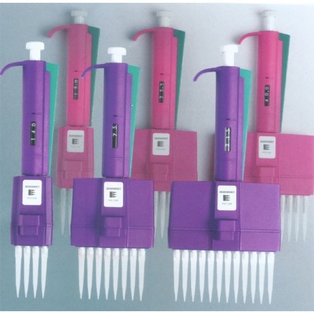 Пипетка-дозатор 50-300мкл Color-8