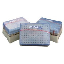 Наконечники с двойным фильтром 20мкл, 46мм, ДНК/РНК свободные (стерильные) (уп-1штатив по 96шт)