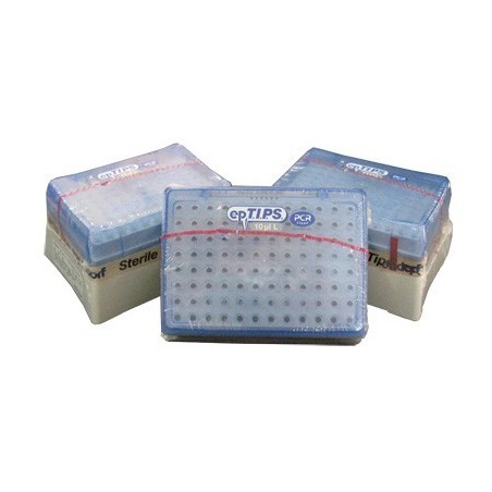 Наконечники с двойным фильтром 20мкл, 46мм, ДНК/РНК свободные (стерильные) (уп-1штатив по 96шт)