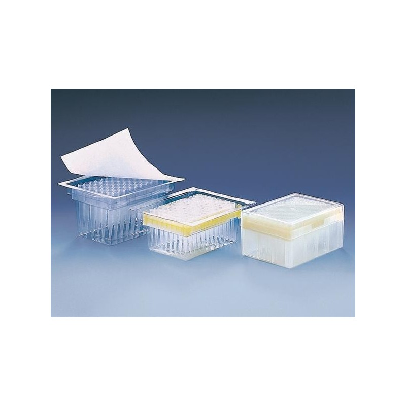 Наконечники 2-20мкл с фильтром: 2 кассеты х 96 шт