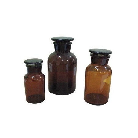 Бутыль 2500мл темное стекло, притертая крышка, узкое горло