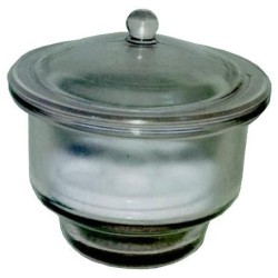 Эксикатор 210х270х298мм без крана, с фарфоровой вставкой