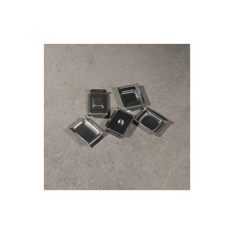 Форма для гистологии 24х24х6мм из нержавеющей стали