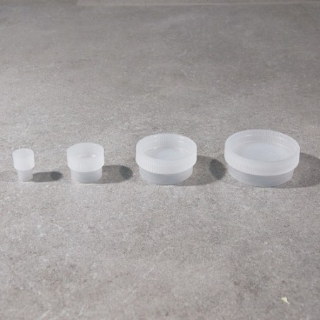 Пробка для пробирок диаметром 35мм, нейтральный цвет PE