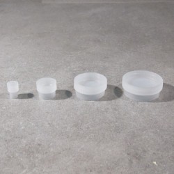 Пробка для пробирок диаметром 40мм, нейтральный цвет PE