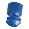 Пробка РР для пробирок диаметром 13мм, синий цвет (1130) (Италия)
