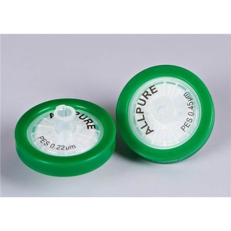 Фильтр мембранный диаметр 13мм, размер пор 0,45мкл PES (упк-100шт)