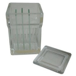 Ванночка для окрашивания 10 предметных стекол по типу Хеллендейла