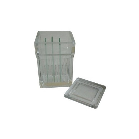 Ванночка для окрашивания 10 предметных стекол по типу Хеллендейла