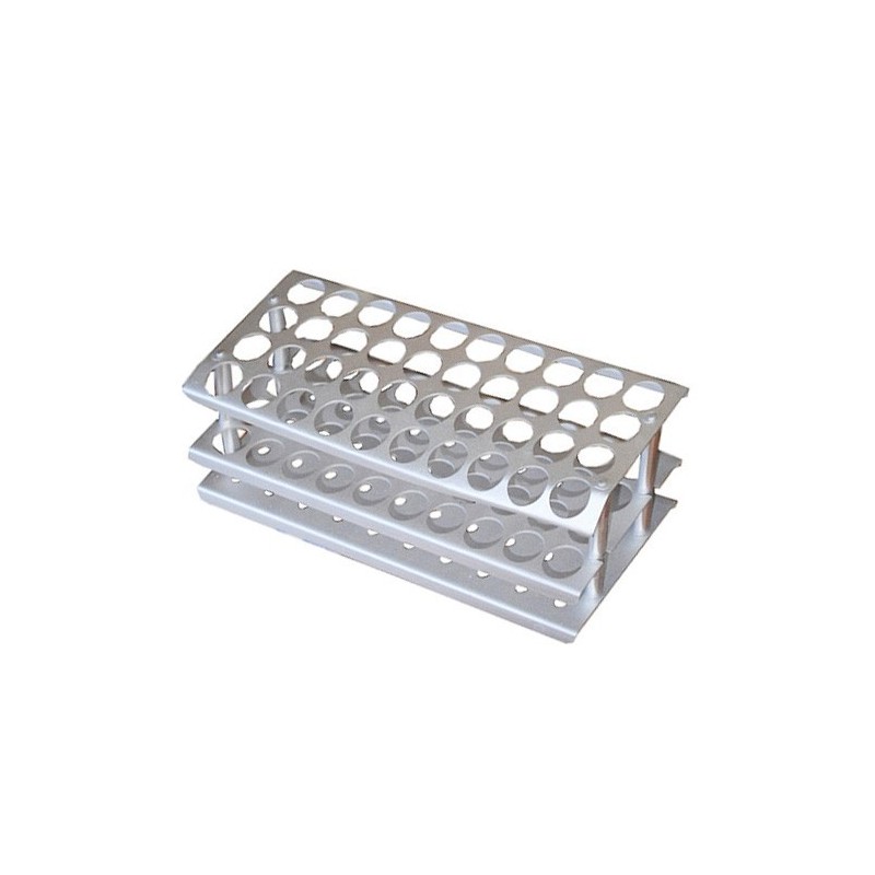 Штатив для пробирок, 40 гнезд, металлический