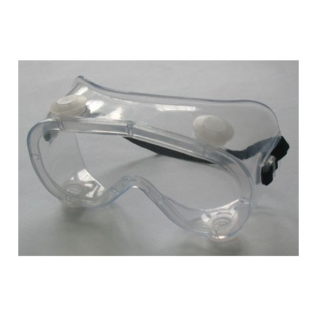 Очки защитные ширина 15,24см, глубина 7см с 4 пластиковыми клапанами