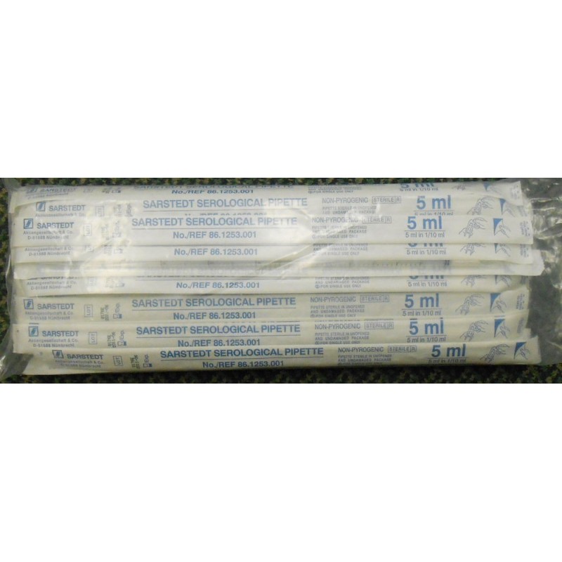 Пипетка серологическая 5мл в инд.упаковке