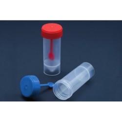 Контейнер 30мл для био материала, с закр.красной крышкой, в инд.упаковке, (стерил.)(Беларусь)