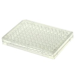 Планшет 96 лунок, плоское дно, с крышкой (стерильный)