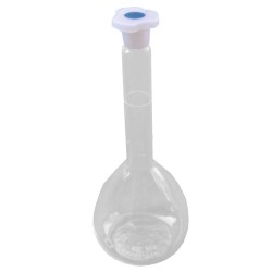 Колба мерная 4-200-2 с пластмассовой пробкой ГОСТ1770-74