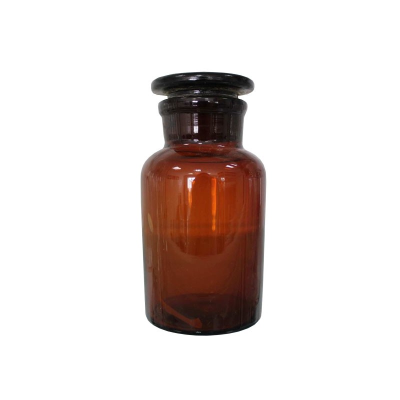 Бутыль 500мл,  темное стекло, широкое горло, притертая крышка (Россия)