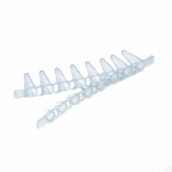 Микропробирка 0,2мл, ДНК/РНК свободная, крышка отдельно (уп-960шт-120стрипов по 8шт)