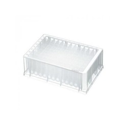 Планшет 96 лунок с глубокими лунками, объем лунки-2 мкл белый