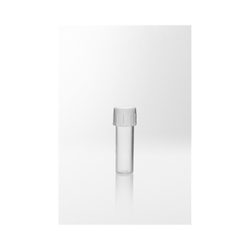 Пробирка 5мл 16х54мм PP плоскодонная с закручивающейся крышкой