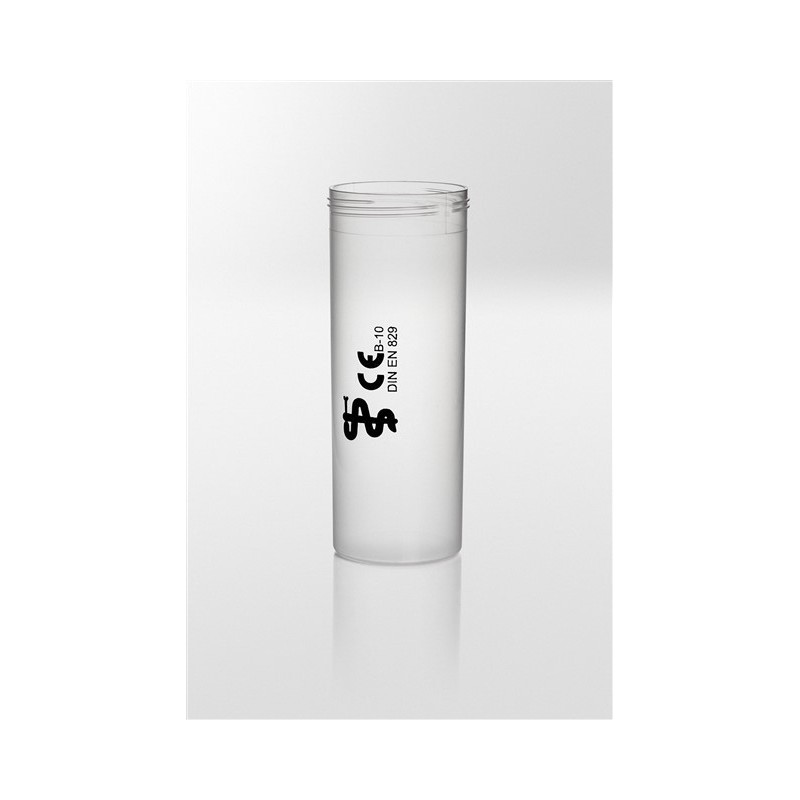 Контейнер 44х114мм для транспортировки биоматериала РР  с крышкой №112230100 отдельно