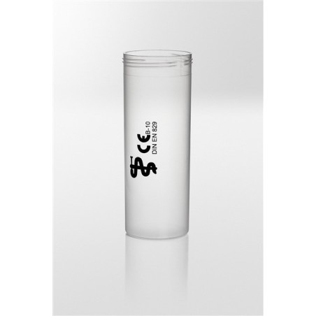 Контейнер 44х114мм для транспортировки биоматериала РР  с крышкой №112230100 отдельно