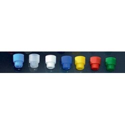 Пробка  для пробирок диаметром 12 мм , синий, PE (к-20000шт)